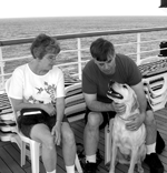 photo of nanccy, clarrence and telly